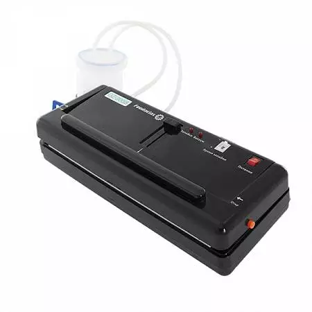 Вакуумный упаковщик c удалением жидкости DZ-300B Foodatlas Pro (черный)
