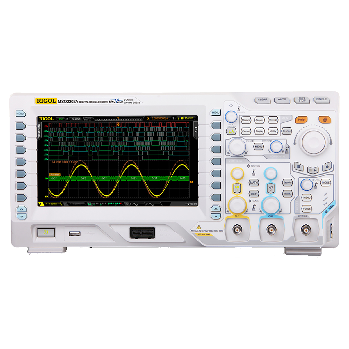 Цифровой осциллограф смешанных сигналов RIGOL MSO2202A-S